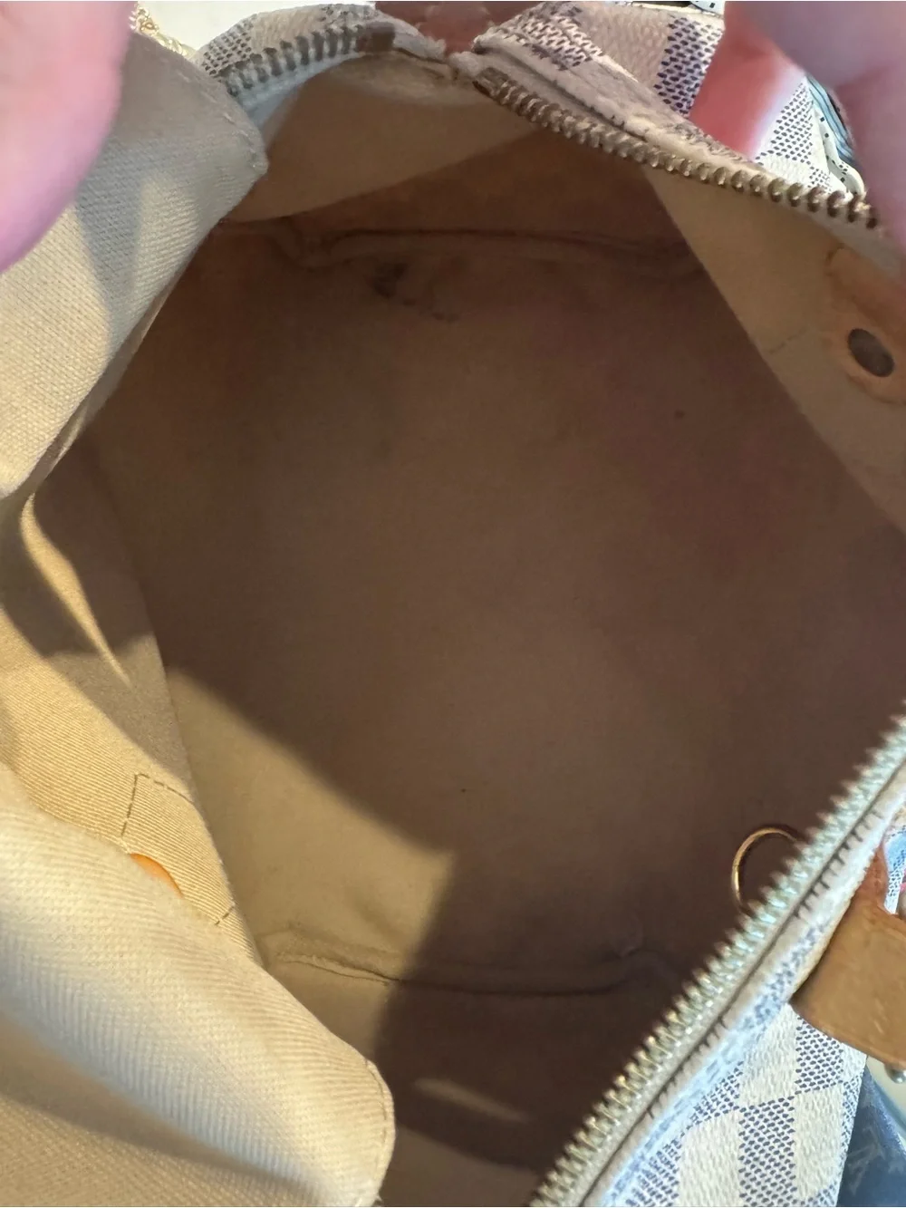 Authentic Louis Vuitton Azur Speedy 25 - Picture 15 of 16